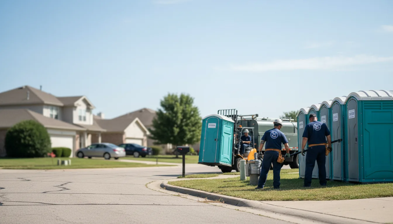 Porta Potty Rental in Hanna, IN near me